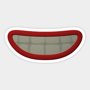 It's time to smile Sticker